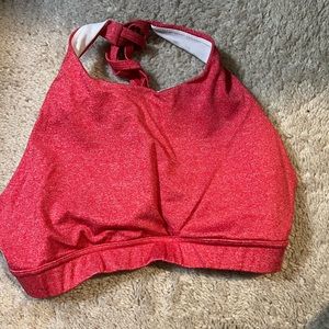 Vull red medium  sports bra